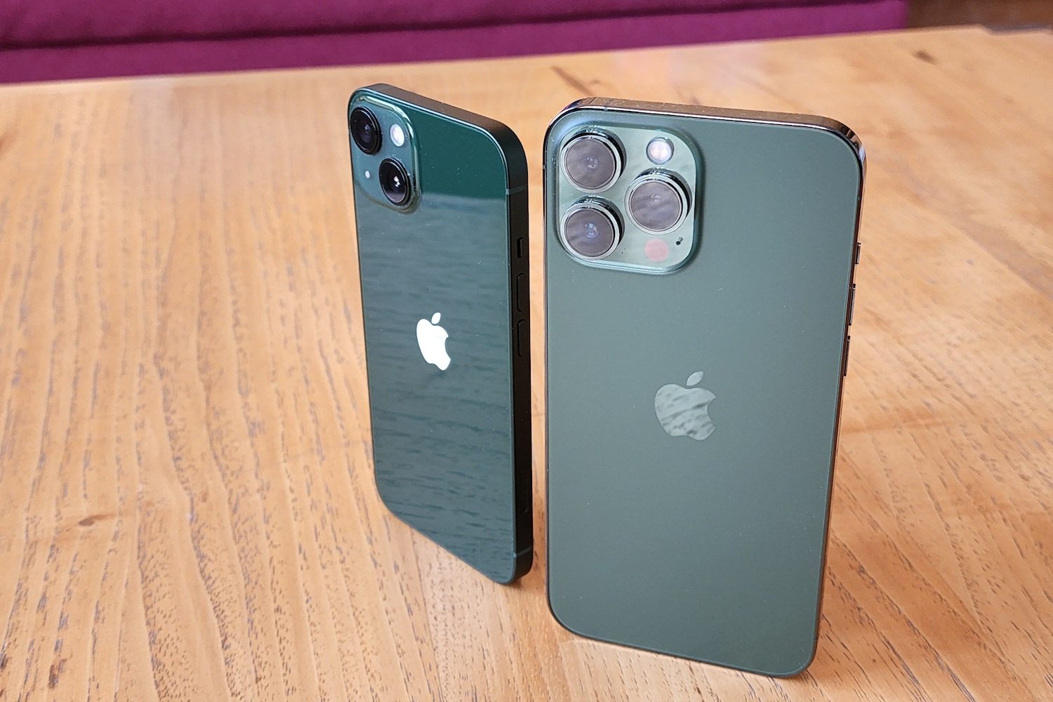 nuevos iphone 13 green y alpine 3