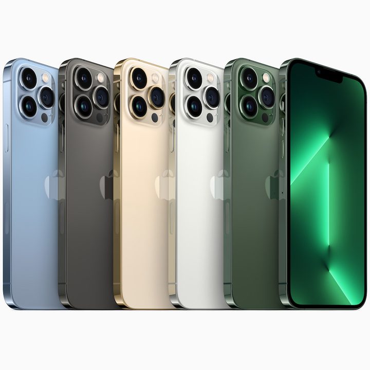nuevos iphone 13 green y alpine 6