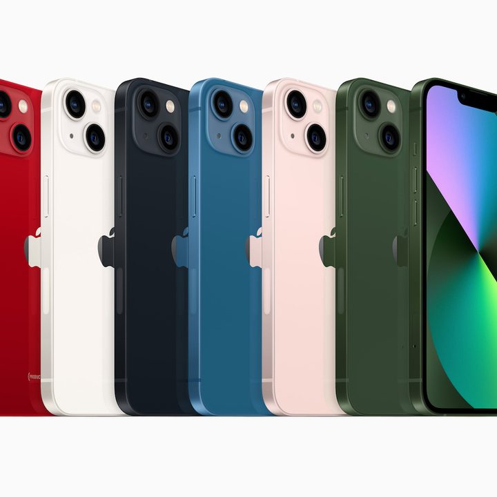 nuevos iphone 13 green y alpine 7