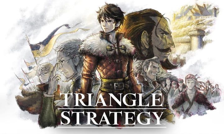 Imagen de los personajes del juego Una imagen del videojuego Project Triangle Strategy.