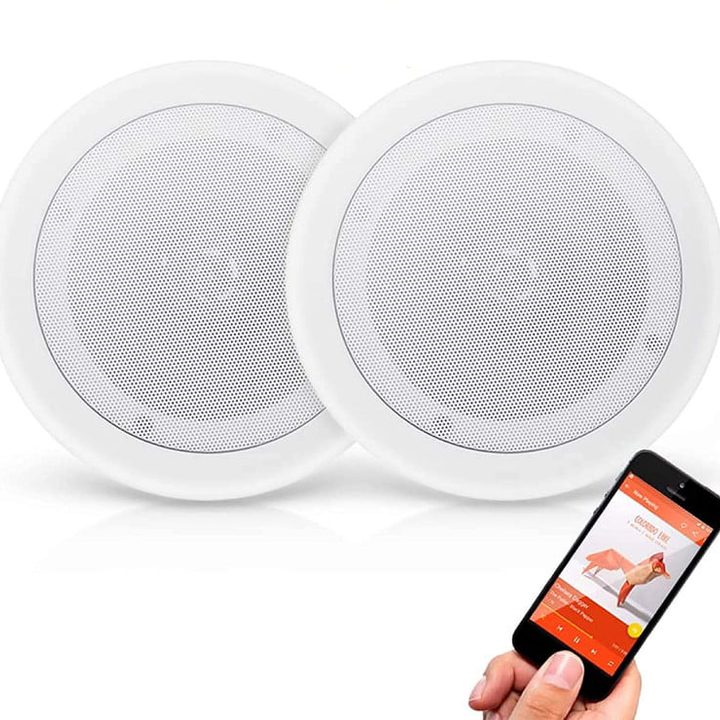 Paquete de 2 bocinas de techo Pyle.