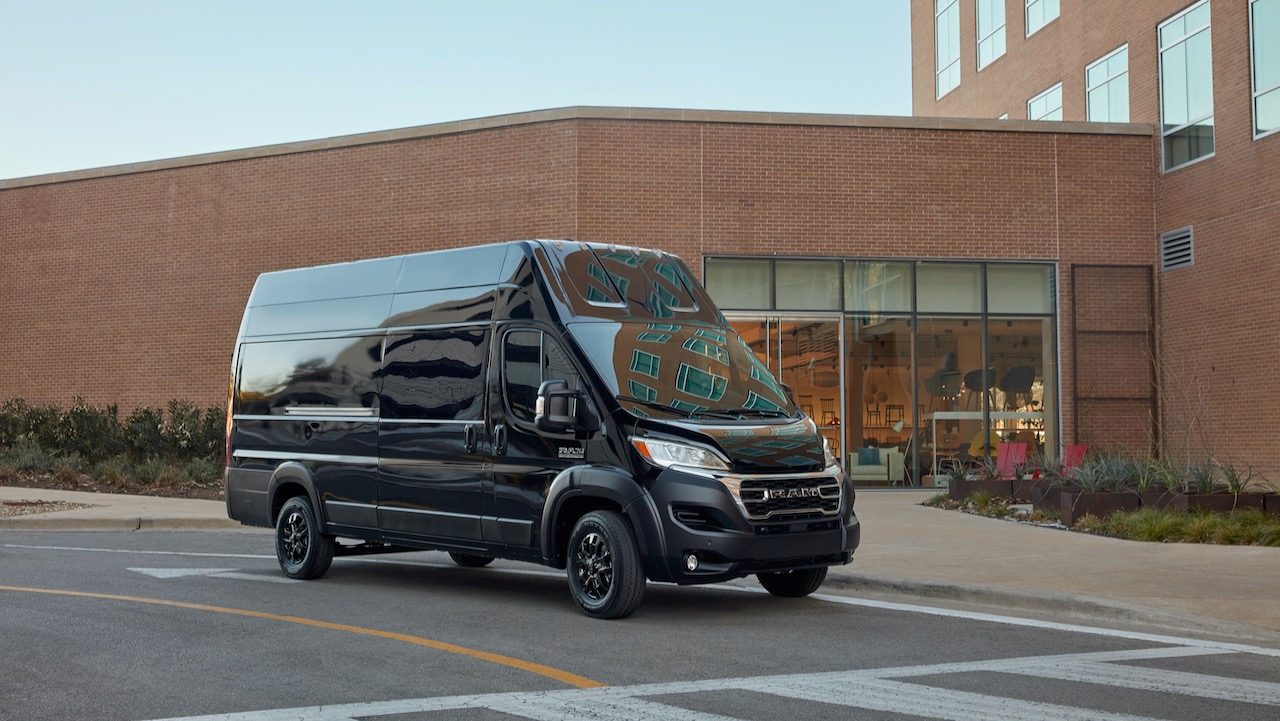 ram promaster 2023 super high roof front 3 4