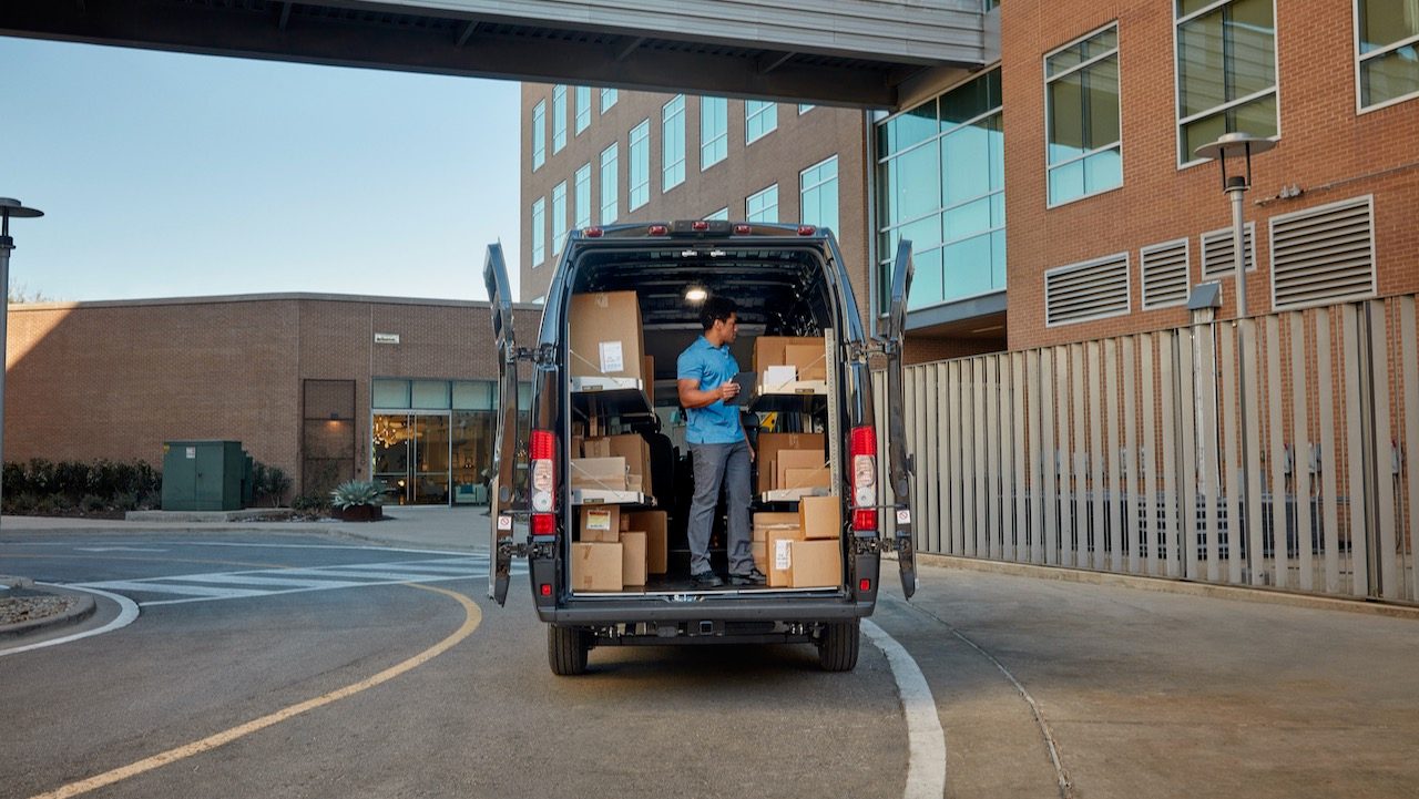 ram promaster 2023 rear
