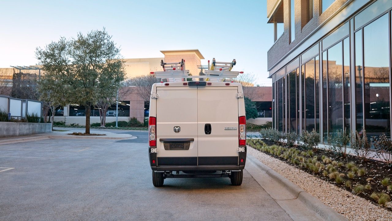 ram promaster 2023 rear