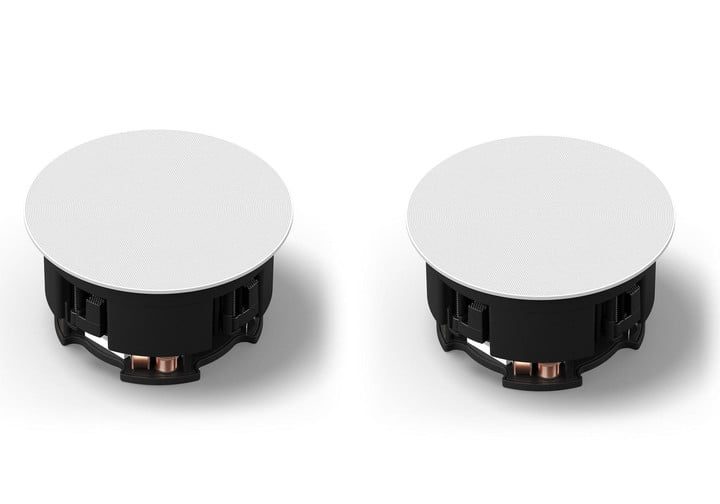 Paquete de 2 bocinas de techo Sonos.