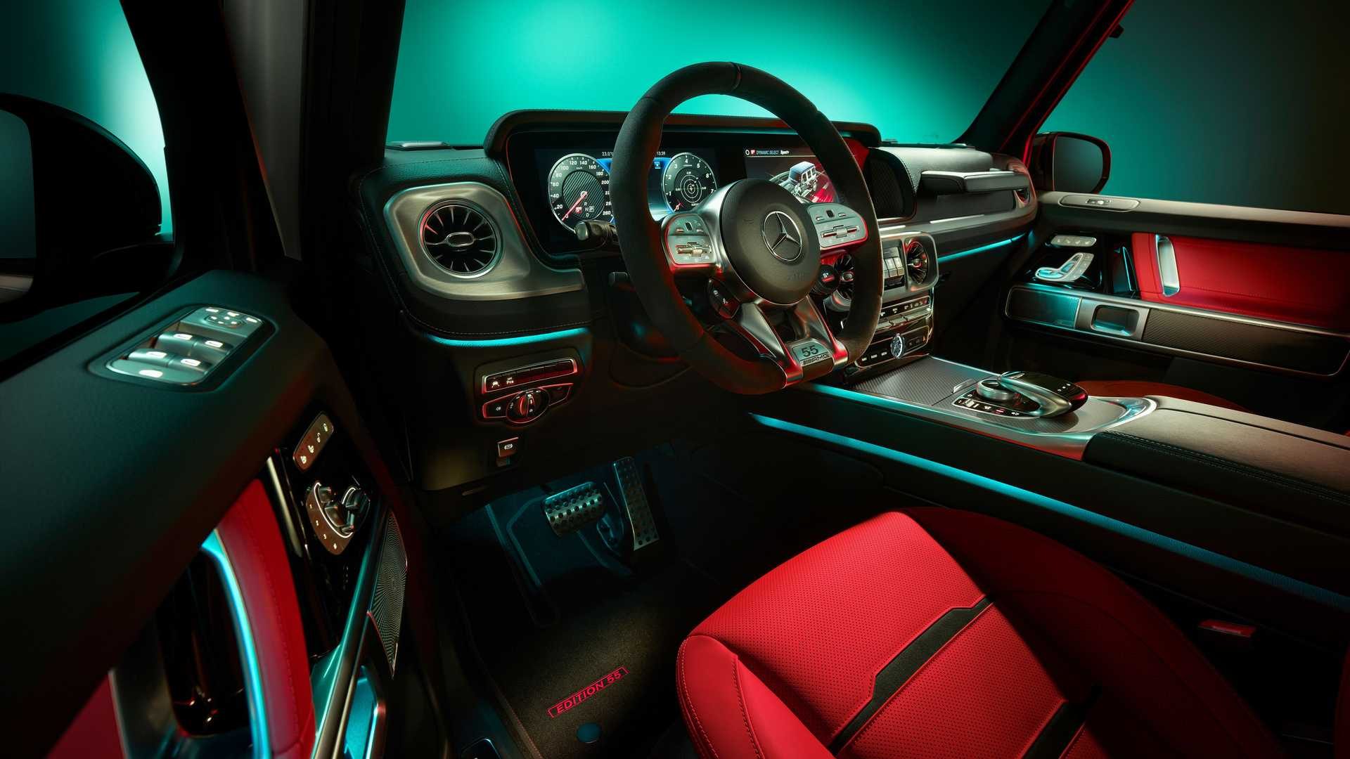 mercedes amg g63 edition 55 special interior