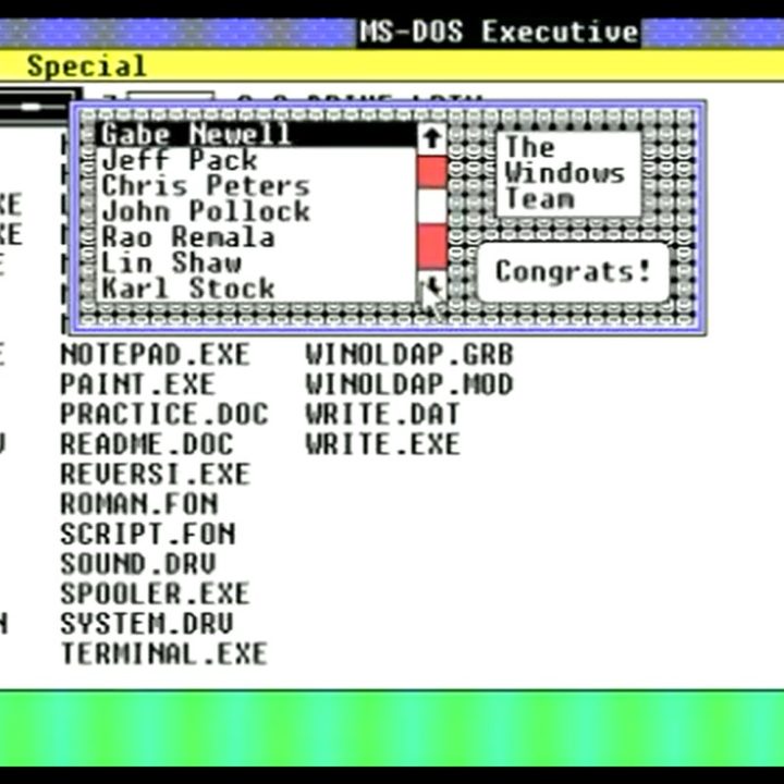 Windows escondió por 35 años en su código un huevo de Pascua