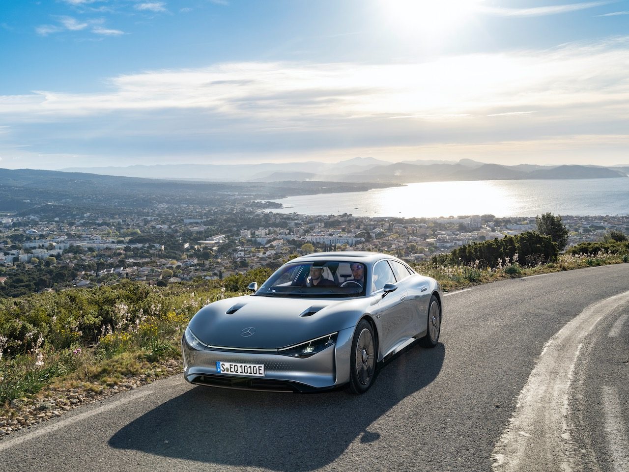 mercedes benz vision eqxx 621 millas carga