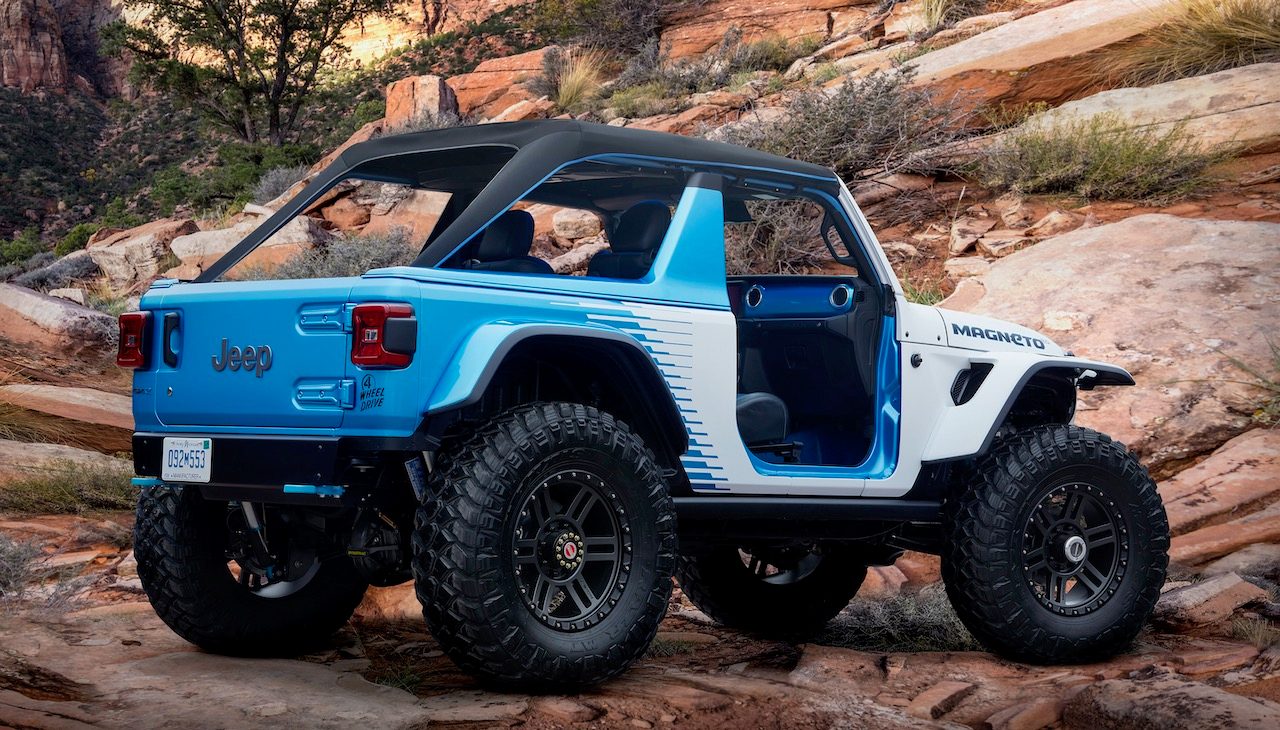 conceptos easter jeep safari 2022  wrangler magneto 2 0 concept