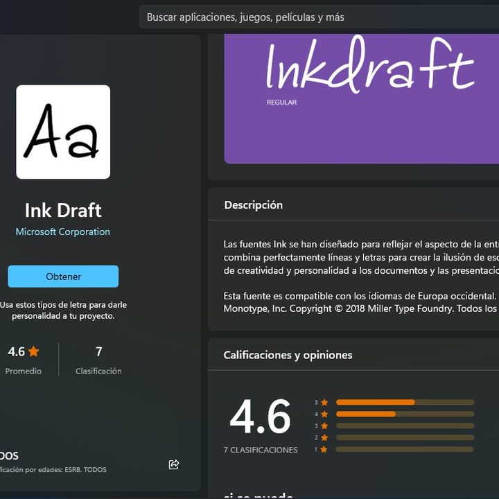 Obtener Fuentes de la Microsoft Store en Windows 11