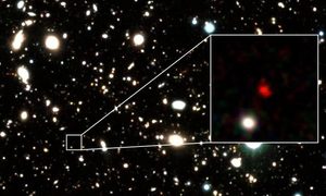 astronomos identifican la galaxia mas lejana jamas descubierta hd1 high redshift galaxy 1024