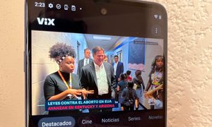 Interfaz de ViX, el streaming de video gratuito de TelevisaUnivision.