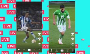 Liga española va gratis, en vivo y en vertical por TikTok