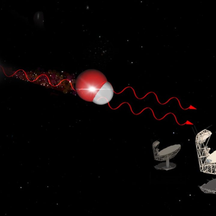 Captan láser originado a millones de años luz de la Tierra