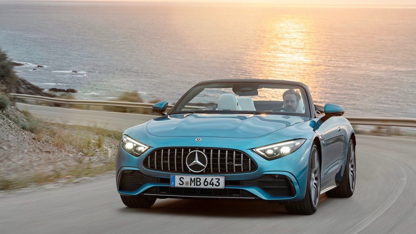 mercedes amg sl 43 benz 2023 1600 09