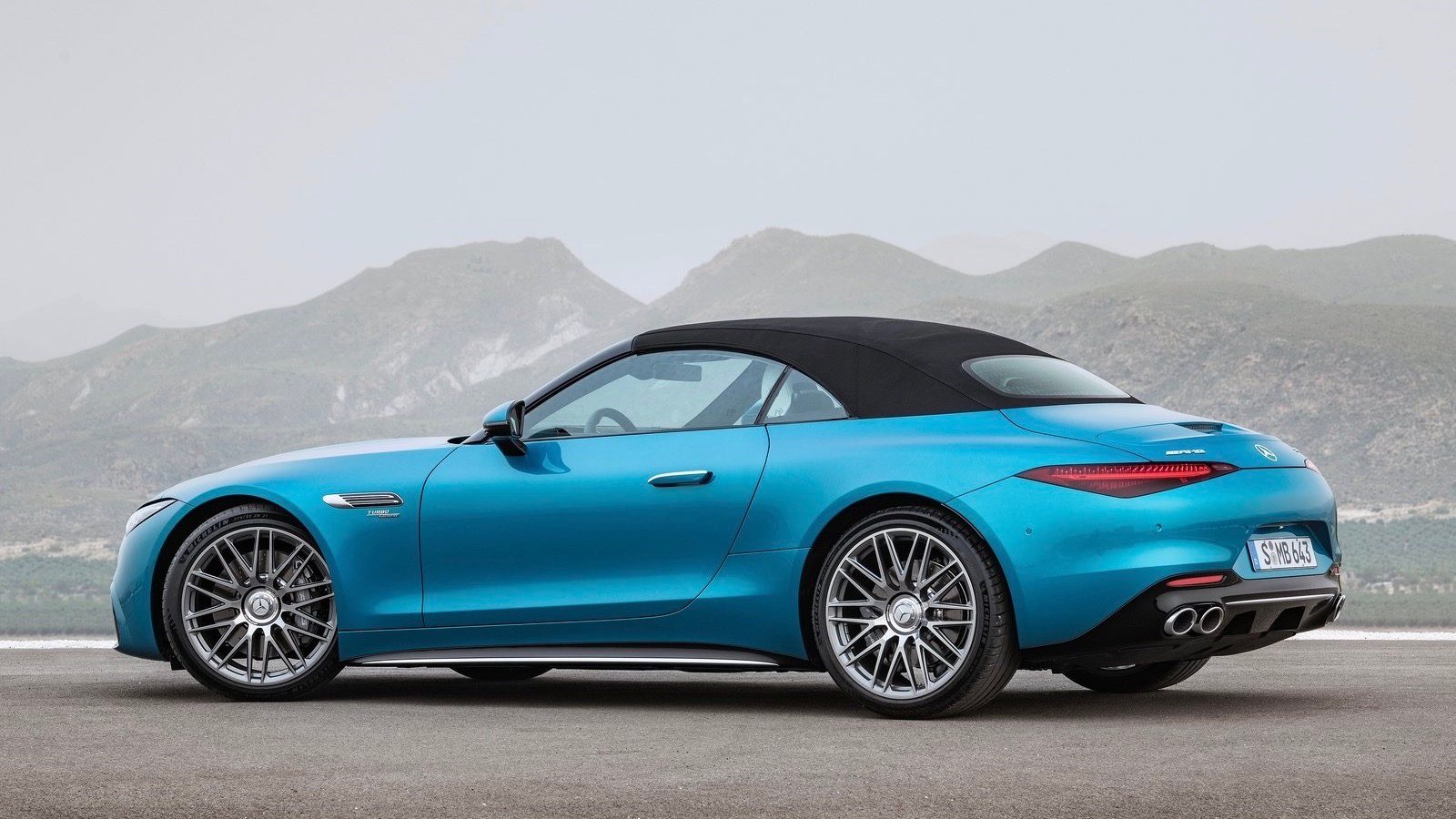 mercedes amg sl 43 benz 2023 1600 16