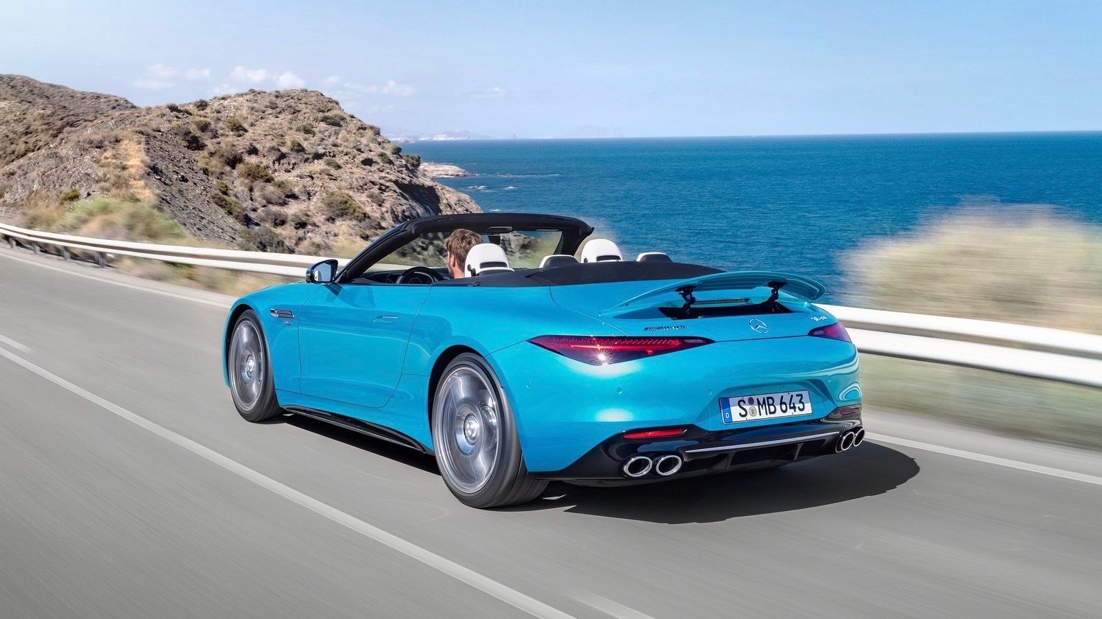 mercedes amg sl 43 benz 2023 1600 17