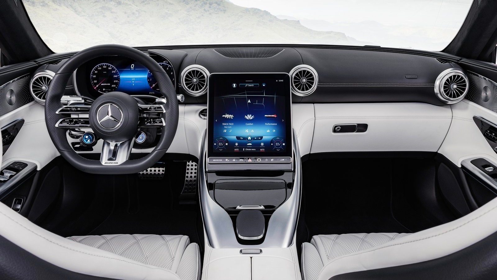 mercedes amg sl 43 benz 2023 1600 22