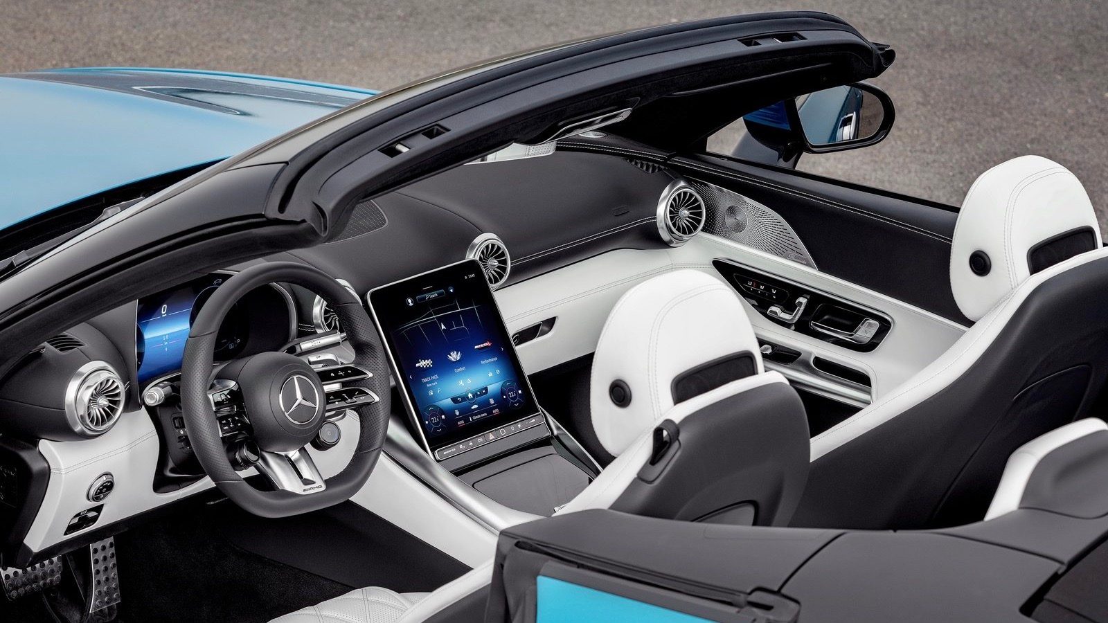 mercedes amg sl 43 benz 2023 1600 24