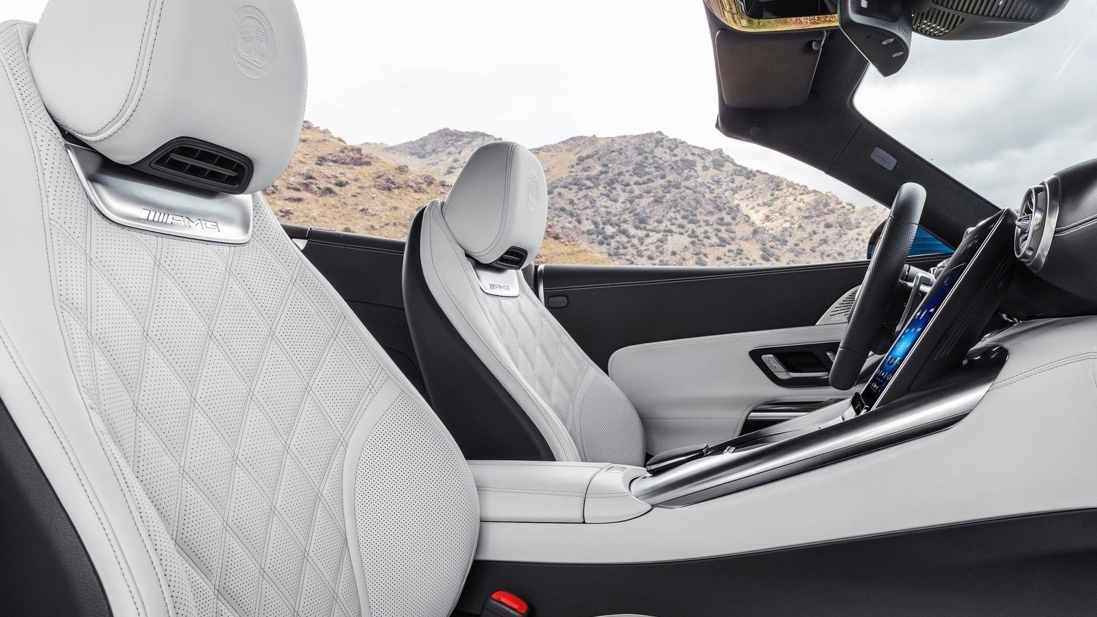 mercedes amg sl 43 benz 2023 1600 25