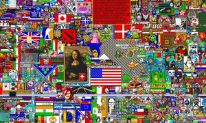 timelapse muestra como avanzo lienzo reddit place