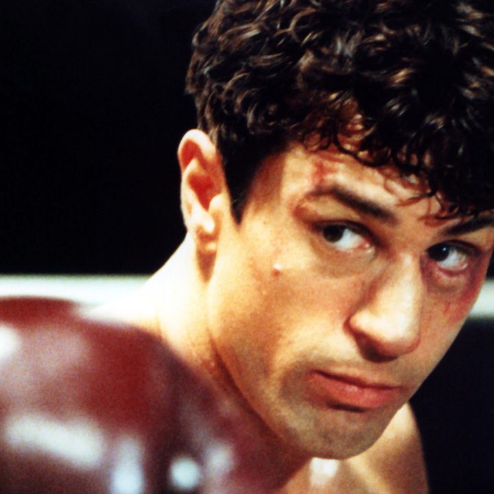 Robert De Niro es Jake LaMotta en "Ranging Bull" (1980).