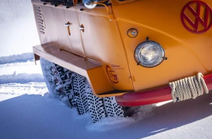 combi vwt1 half track fox vw t1