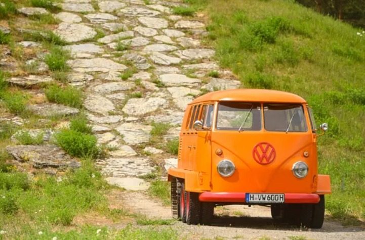 combi vwt1 half track fox volkswagen
