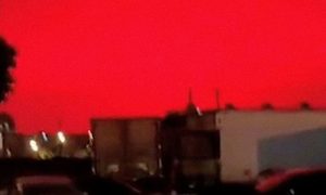 cielo rojo china