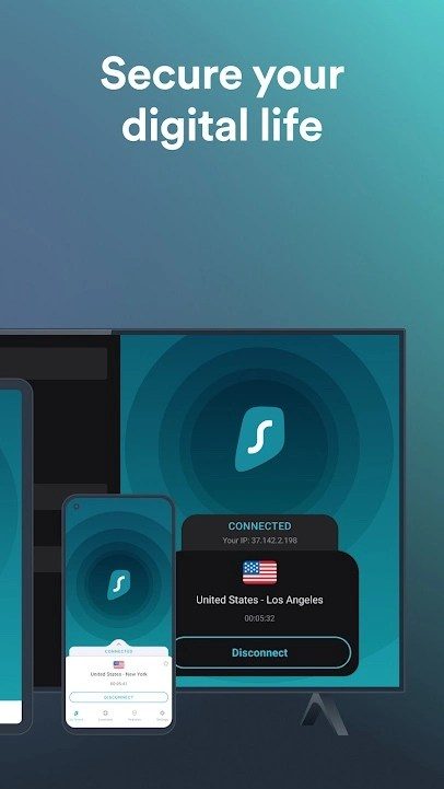 mejores vpns android surfshark3