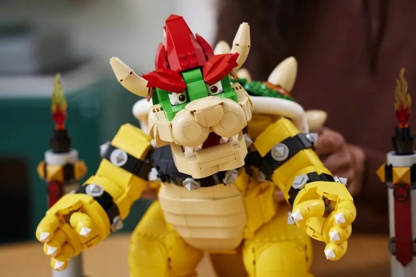 super bowser set lego mario