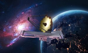 telescopio espacial james webb como ver primeras imagenes en vivo jwst in outer space  telescope far galaxy explore sci fi co