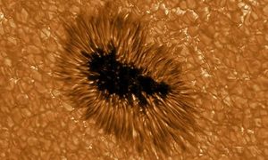 mancha solar crece muy rapido amenaza tierra