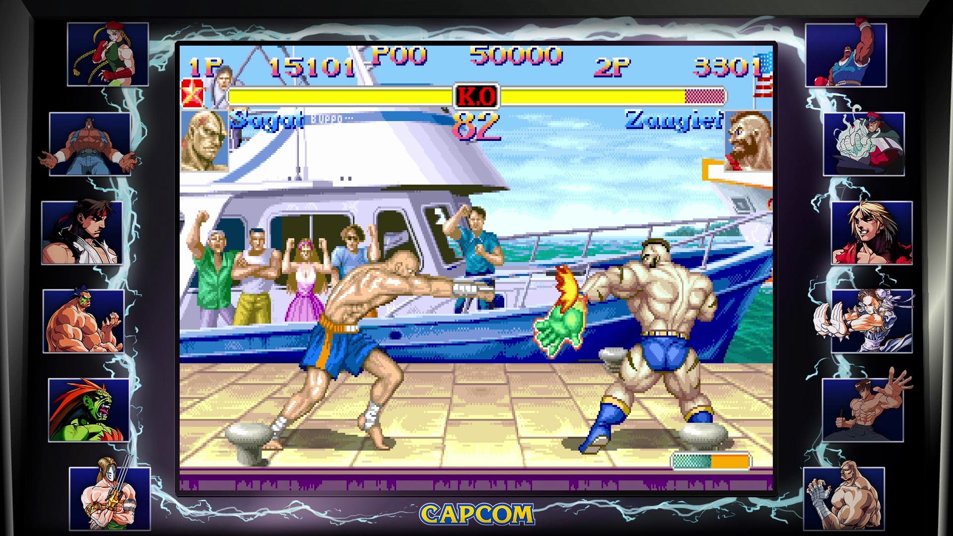 street fighter celebra 35 aniversario sitio web especial sf30 ssft2 old sagat vs zangief