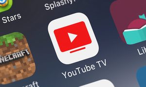 youtube tv expansion london  united kingdom october 01 2018 close up of the
