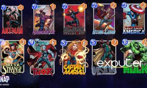 marvel snap actualizacion la mejor baraja y estrategias de los vengadores