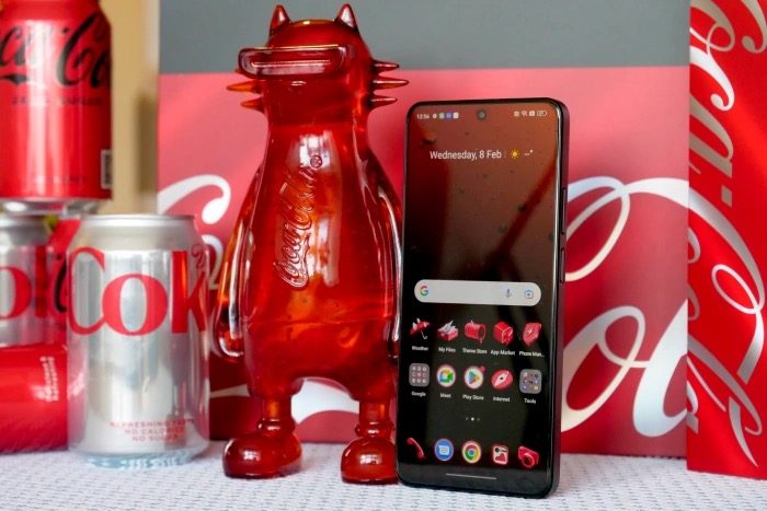 telefono realme coca cola x with realmeow