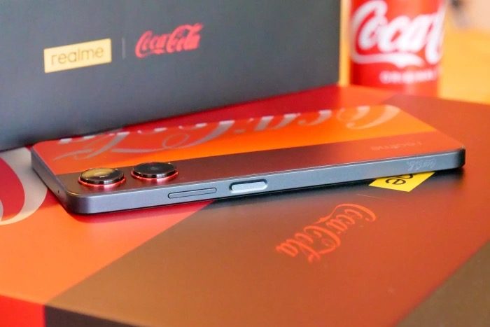 telefono realme coca cola x fingerprint