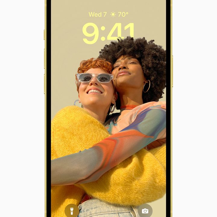 iphone 14 color amarillo apple plus yellow ios 16 lock screen 230307