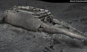 titanic imagenes mapeo 3d