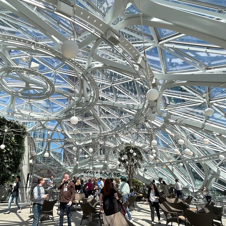The Spheres, Amazon, Seattle.