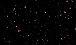 telescopio espacial james webb galaxia 13 millones anos franja de groth