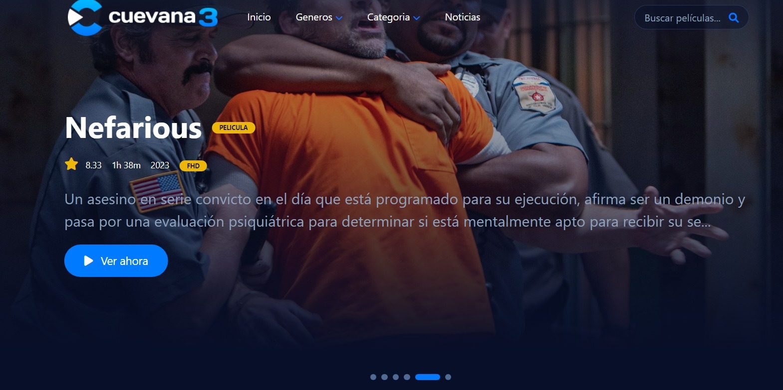 cuevana 3 cierra captura web 17 7 2023 16129 www icuevana3 com