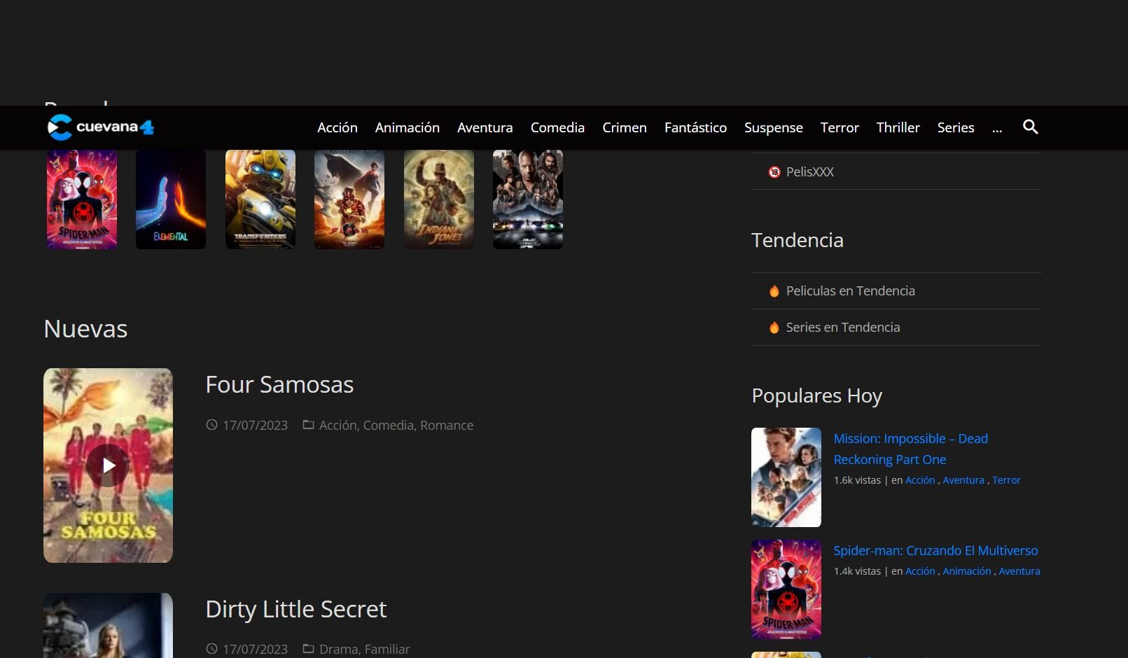 cuevana 3 cierra captura web 17 7 2023 1632 16 cuevana4 me