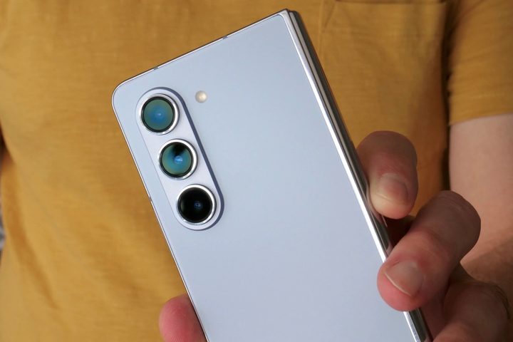 Cámaras del Galaxy Z Fold 5.