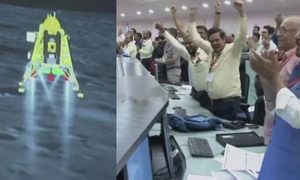 chandrayann 3 de la india llega a luna chandrayaan alunizaje