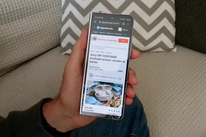 review samsung galaxy z fold 5 precio browser closed
