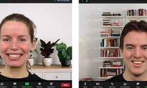 zoom fondos con plantas libros hacen mas confiable a la gente fondo y