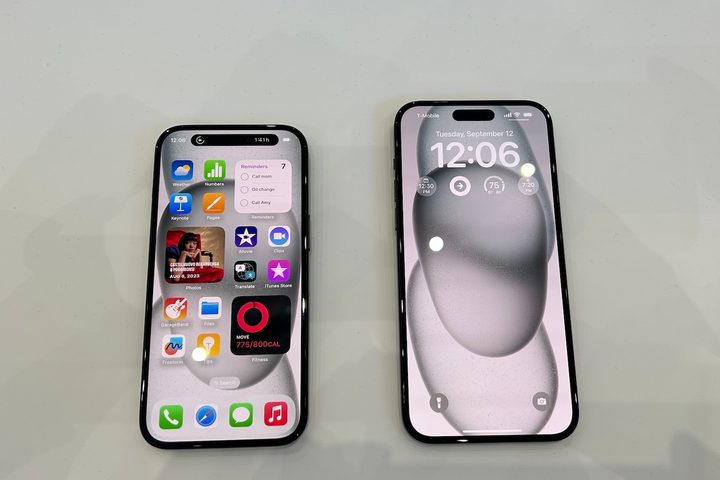 iPhone 15 y iPhone 15 Plus.