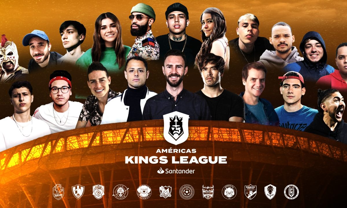 americas kings league santander 12 equipos estrellas